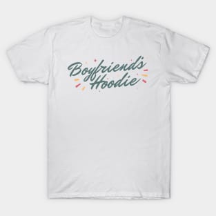 Boyfriend's Hoodie (Black) T-Shirt